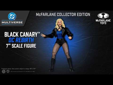 DC Multiverse McFarlane Collector Edition #54 DC Rebirth Black Canary