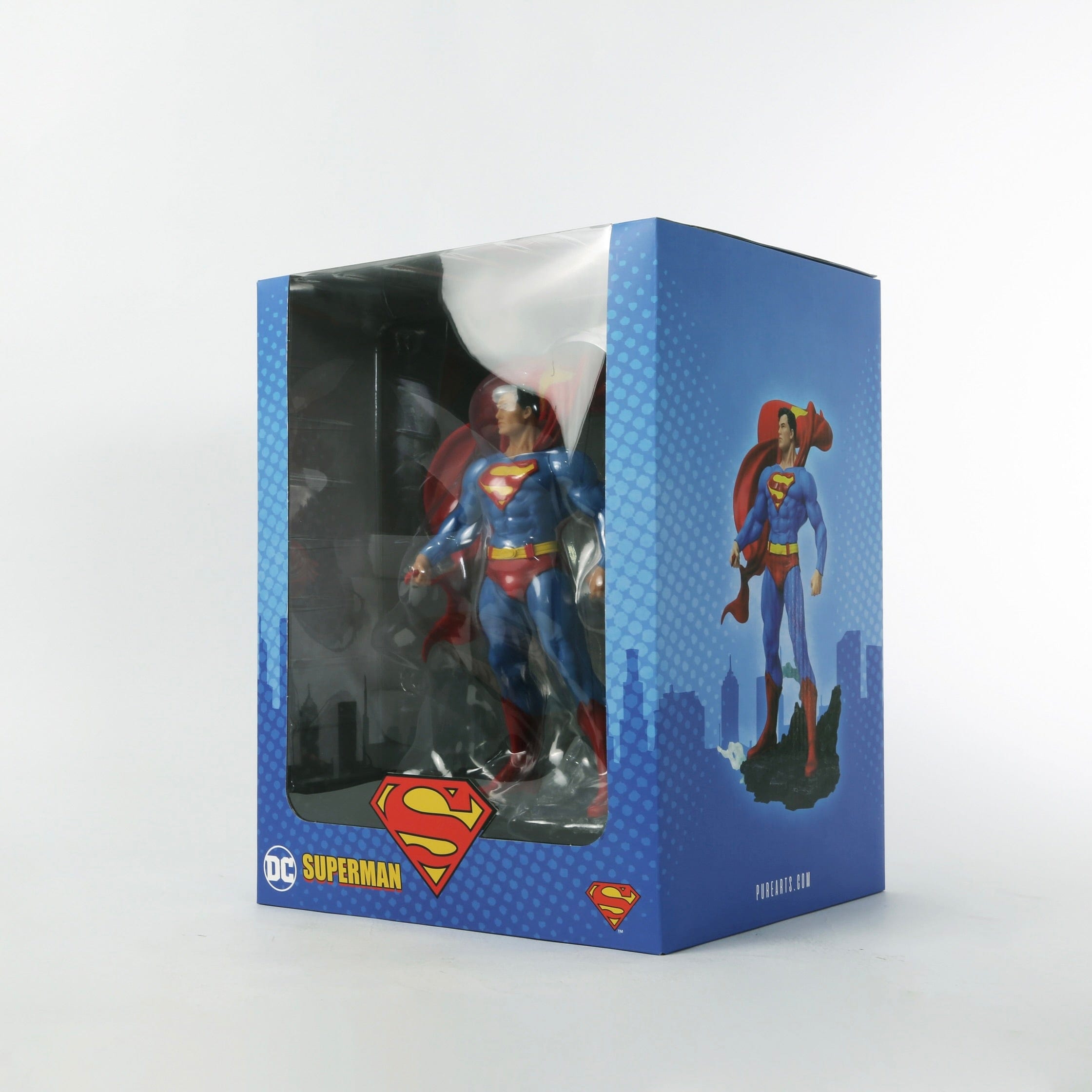 Pure Arts Limited DC Heroes Superman Classic Version 1:8 Scale Statue (Previews Exclusive)