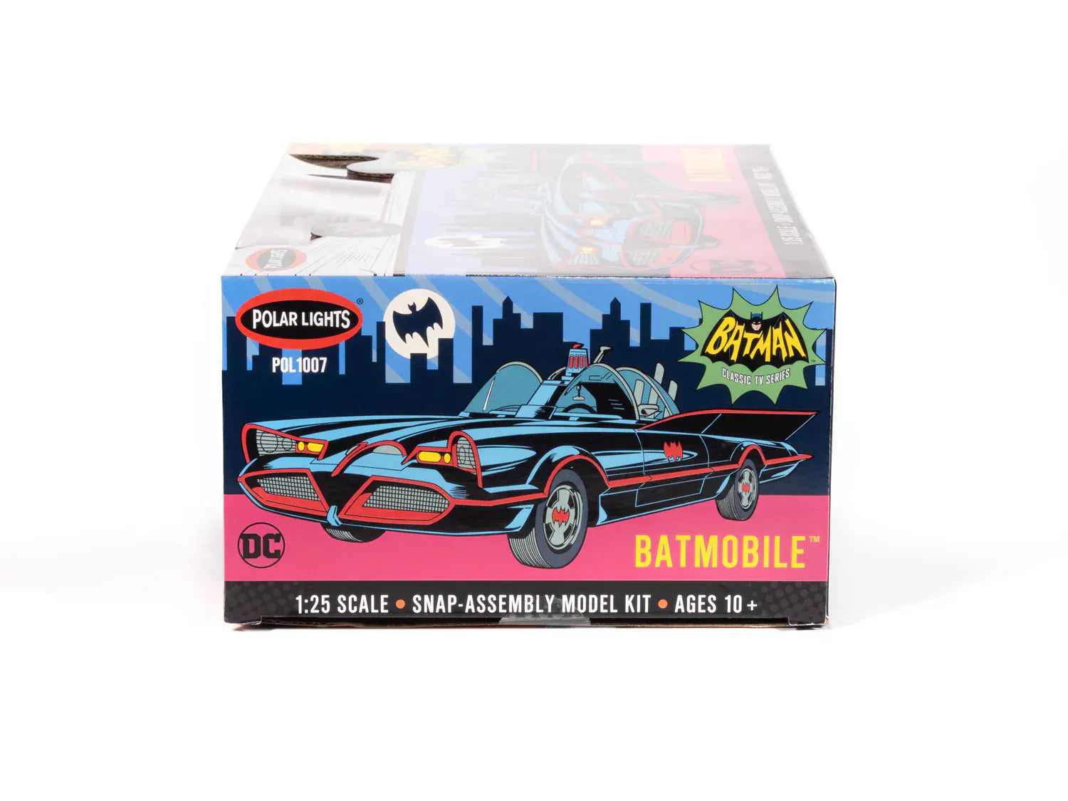 Round 2 Polar Lights Batman Classic TV Series Batmobile 1:25 Scale Snap Model Kit