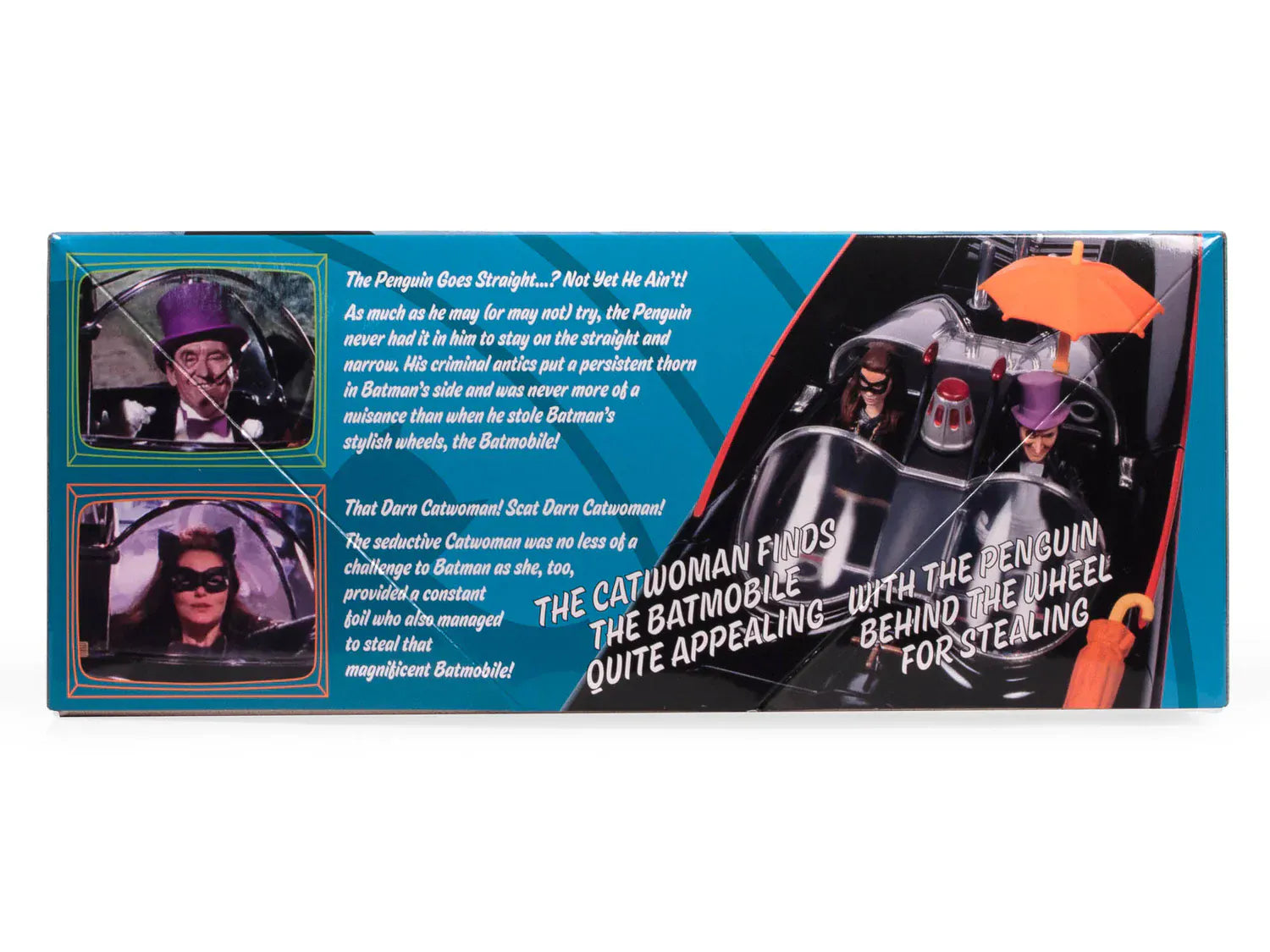 Round 2 Polar Lights Batman Classic TV Series Batmobile w/Catwoman & Penguin Figures 1:25 Scale Model Kit