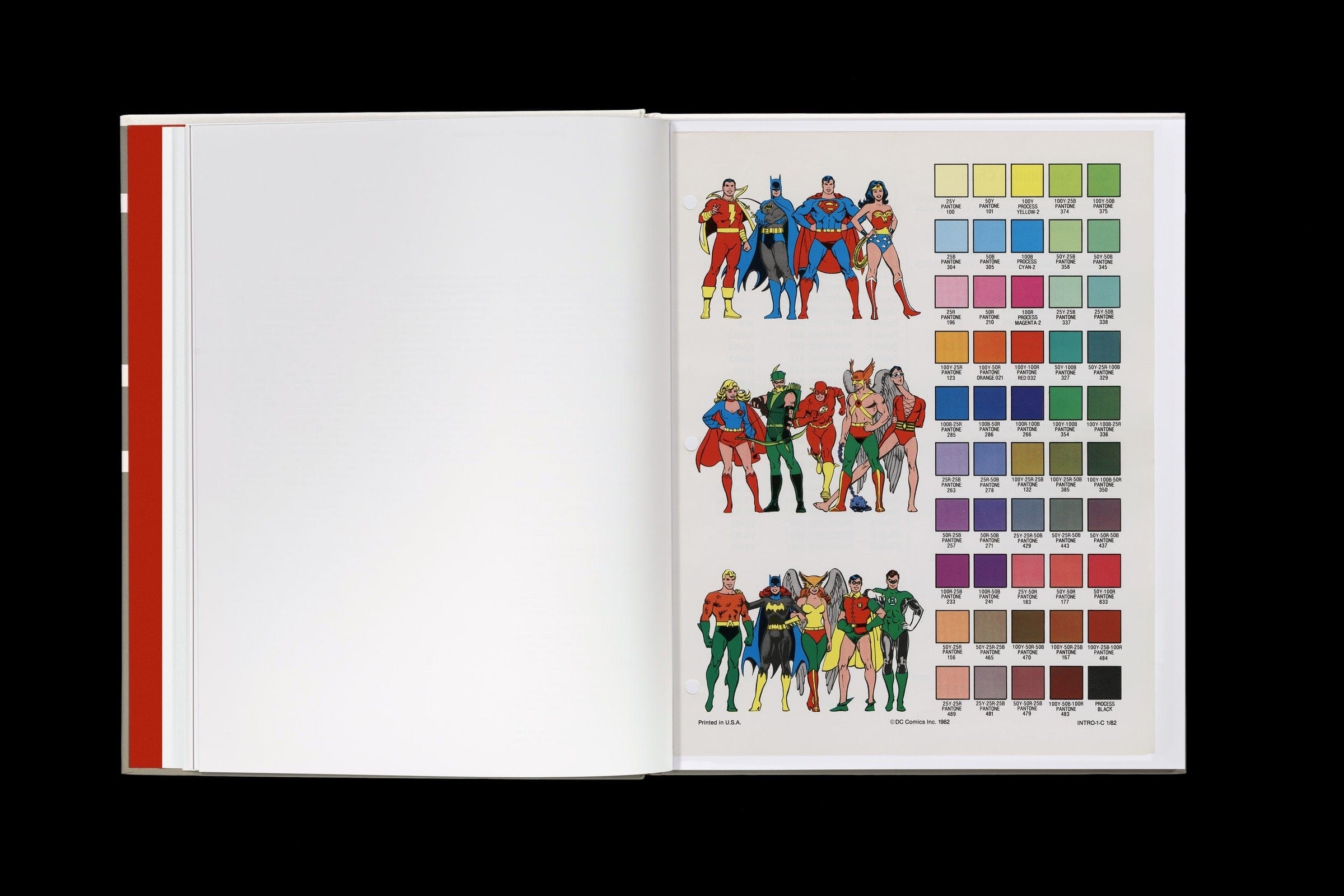 Standards Manual 1982 DC Comics Style Guide