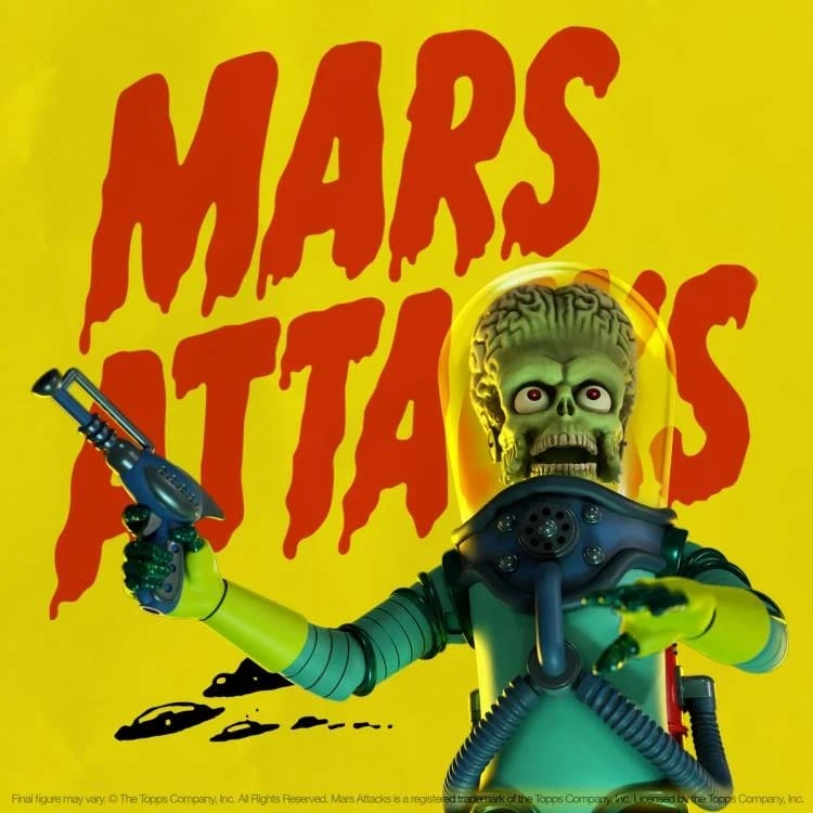 Super7 Mars Attacks ULTIMATES! Martian (Invasion Begins) Action Figure