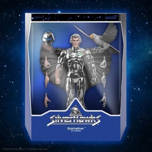 Super7 SilverHawks ULTIMATES! Quicksilver (Toy Version) Action Figure