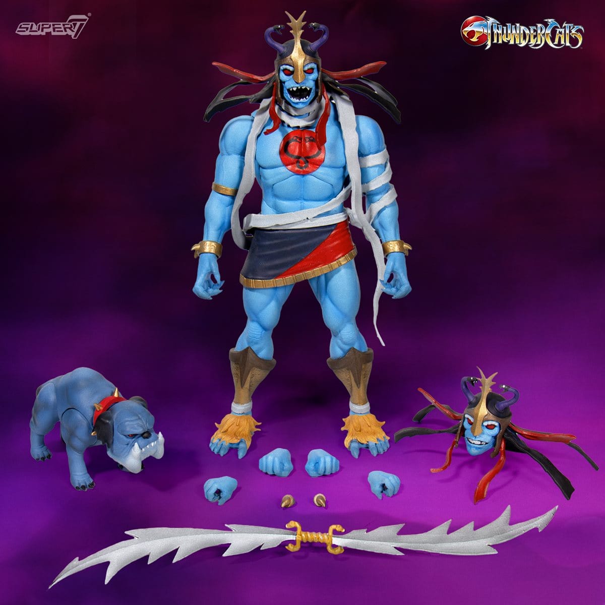 Super7 Thundercats ULTIMATES! Mumm-Ra with Ma-Mutt Deluxe Action Figure Set