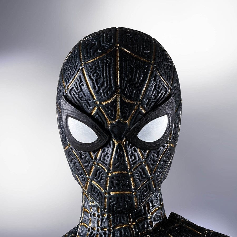 Tamashii Nations S.H. Figuarts Spider-Man: No Way Home Spider-Man Black & Gold Suit Action Figure
