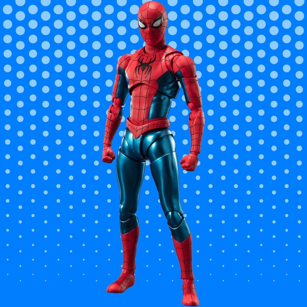Tamashii Nations S.H. Figuarts Spider-Man: No Way Home Spider-Man (New Red and Blue Suit) Action Figure