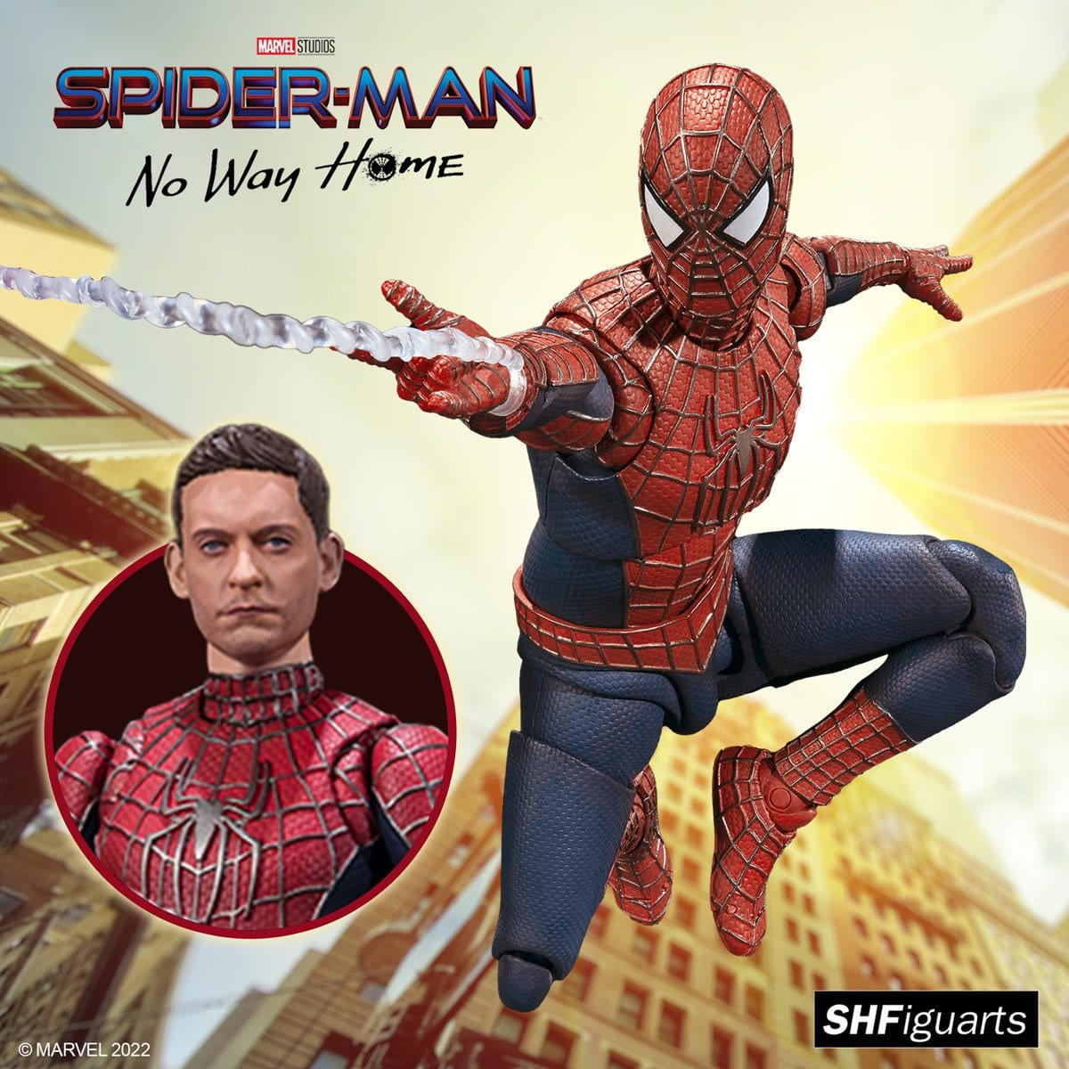 Tamashii Nations S.H. Figuarts Spider-Man: No Way Home The Friendly Neighborhood Spider-Man Action Figure