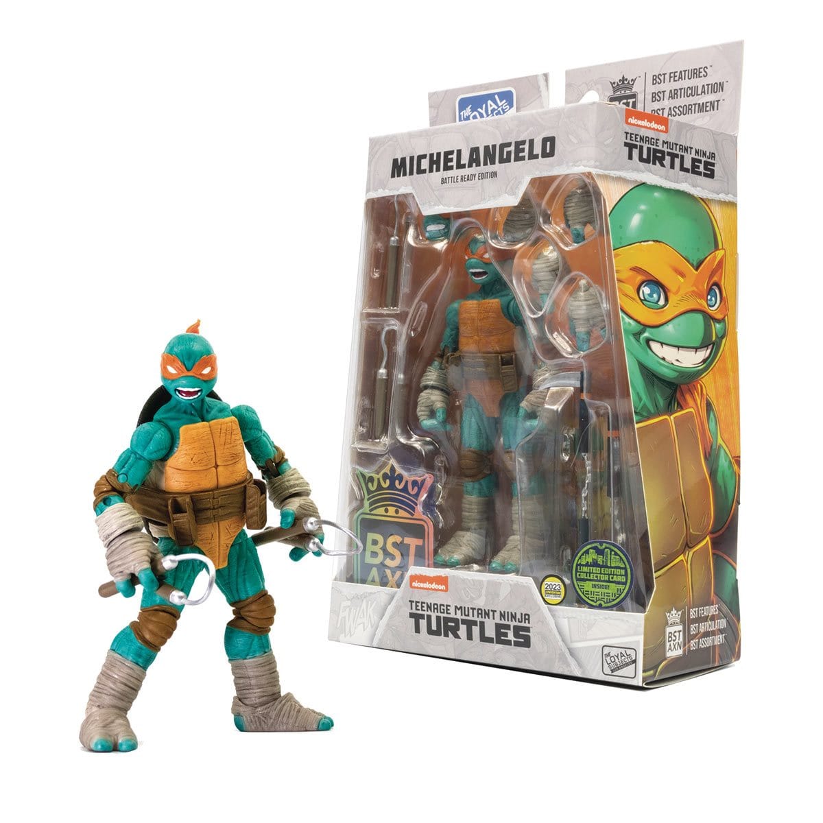 The Loyal Subjects BST AXN Teenage Mutant Ninja Turtles San Diego Comic-Con 2023 Previews Exclusive Action Figure 4-Pack