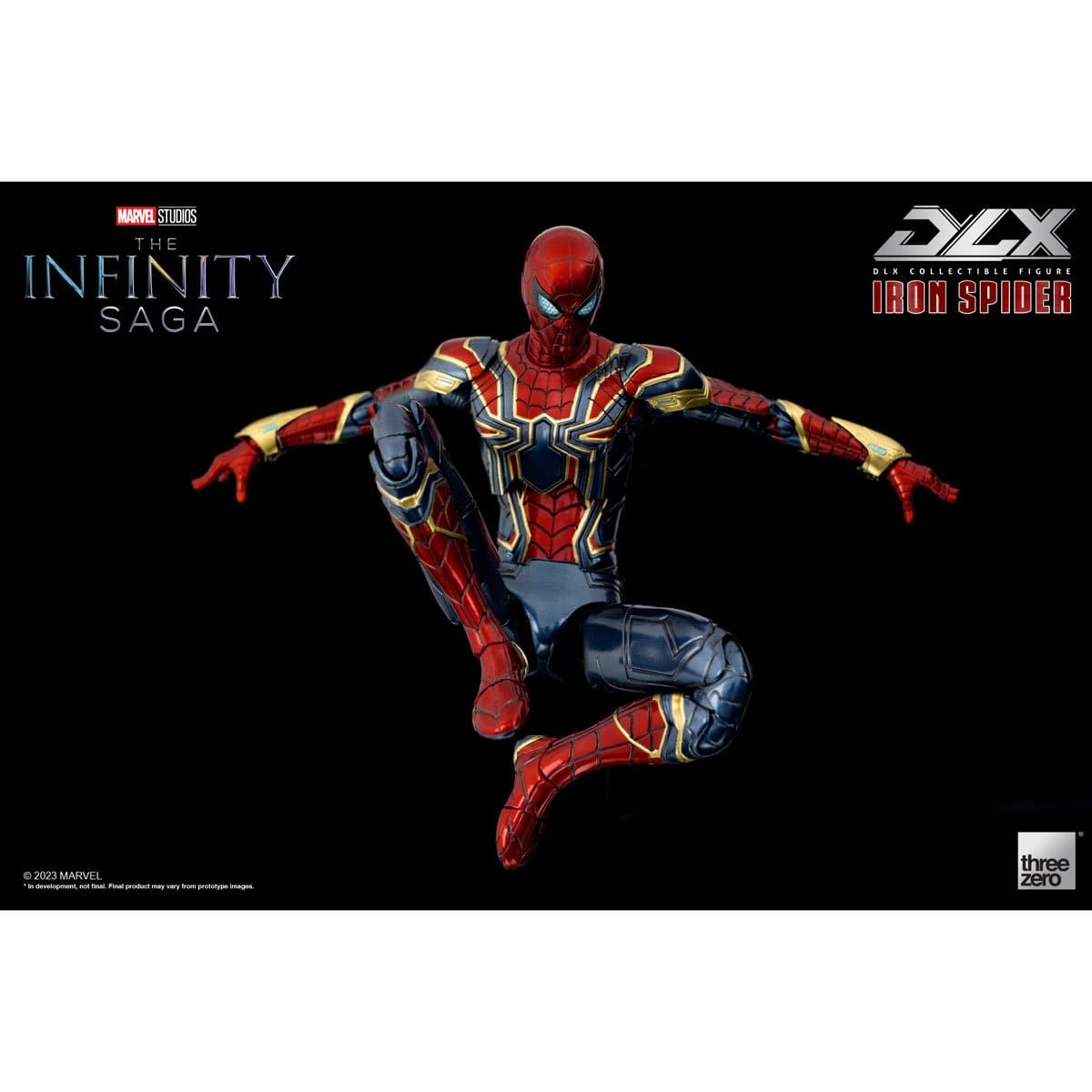 Threezero DLX Avengers: Infinity Saga Iron Spider 1/12 Scale Action Figure