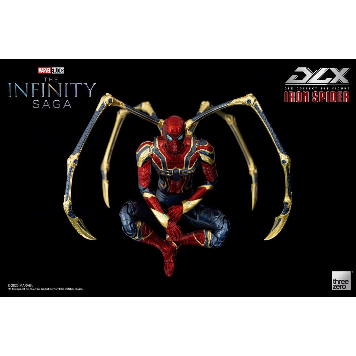 Threezero DLX Avengers: Infinity Saga Iron Spider 1/12 Scale Action Figure