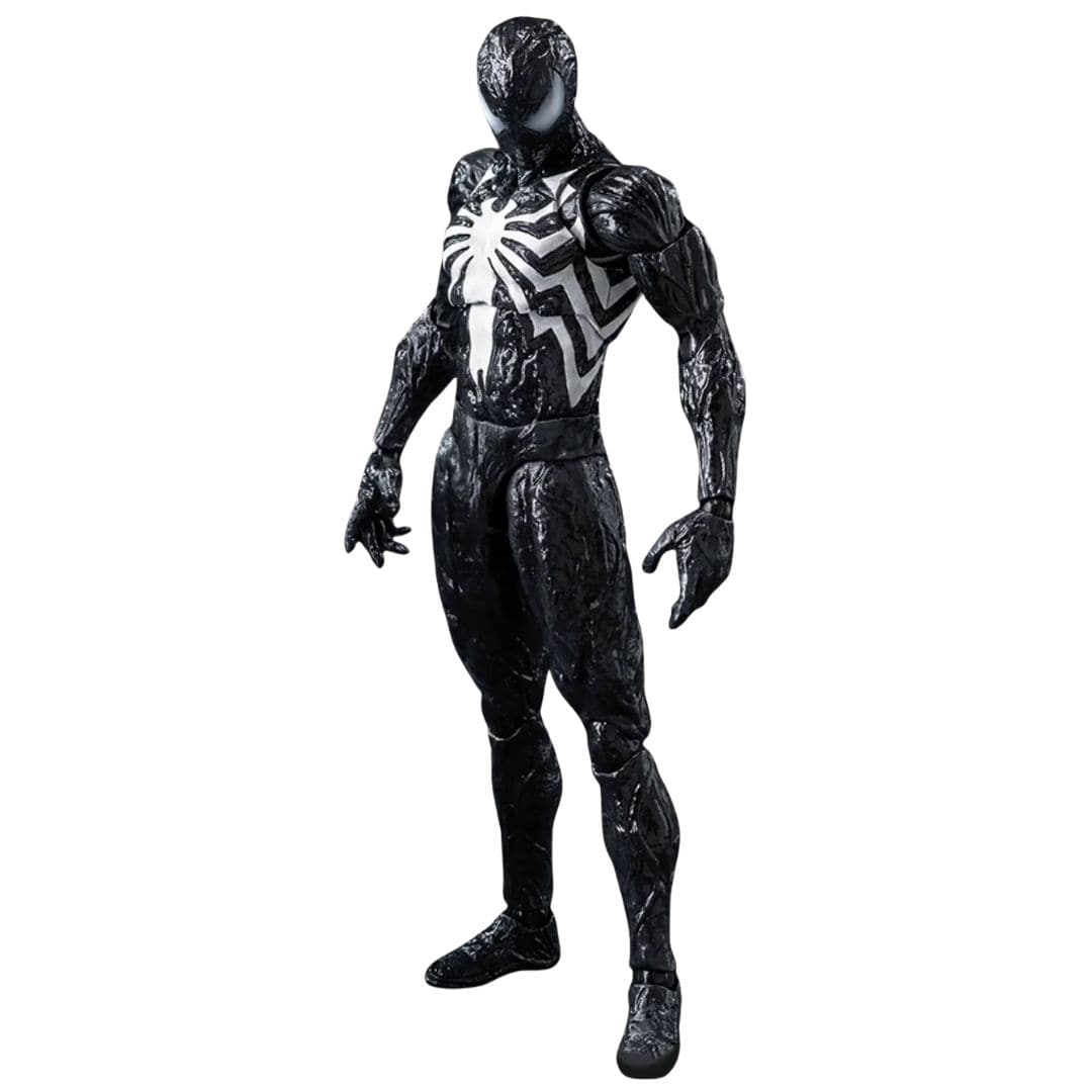 Threezero DLX Marvel's Spider-Man 2 Spider-Man Symbiote Suit (Peter Parker) Standard Edition Action Figure
