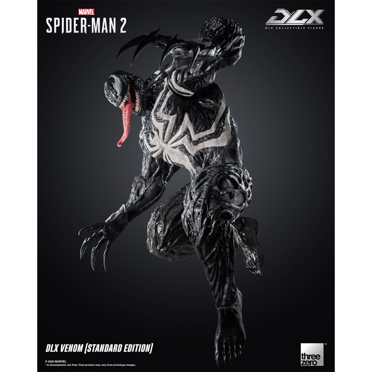Threezero DLX Marvel's Spider-Man 2 Venom Standard Edition Action Figure