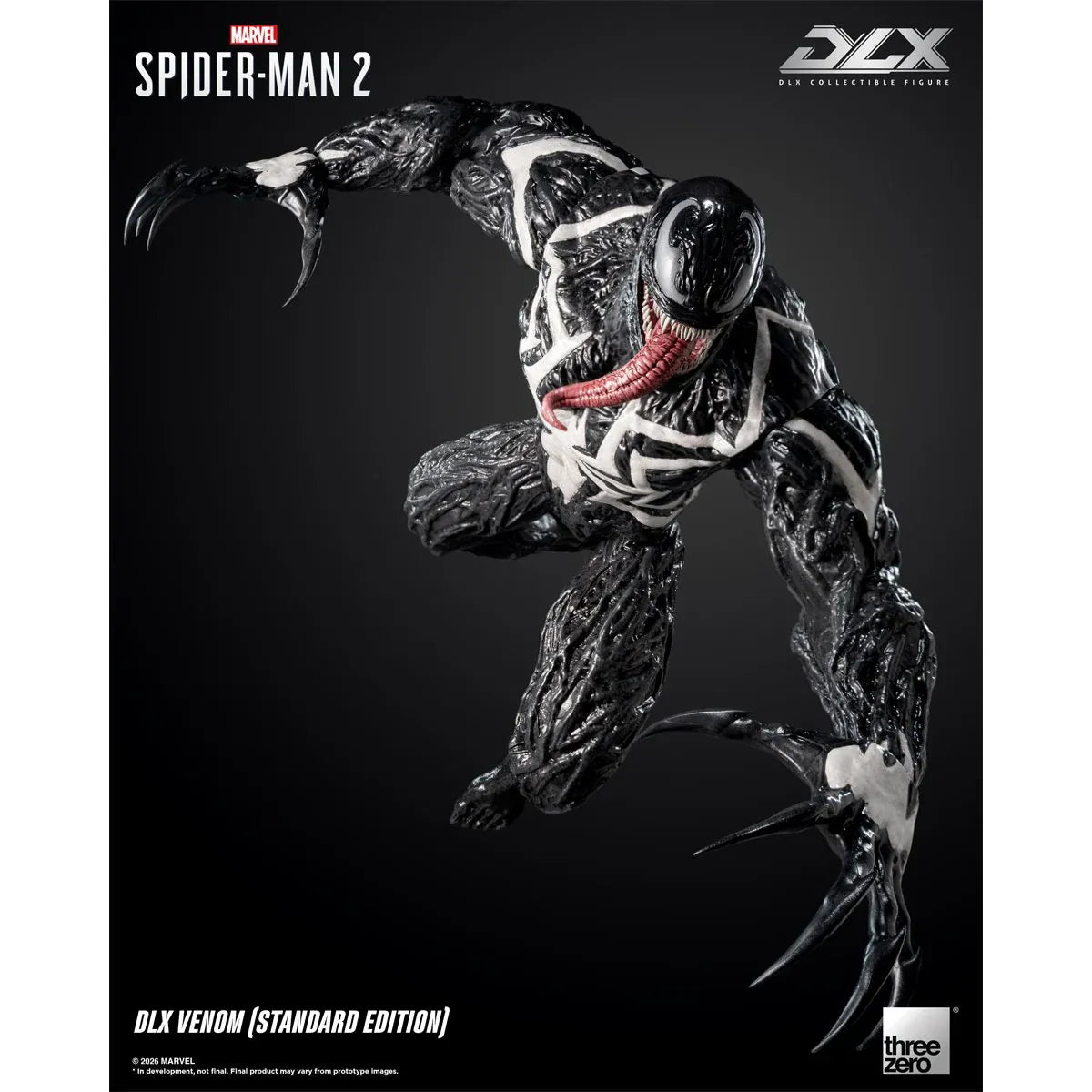 Threezero DLX Marvel's Spider-Man 2 Venom Standard Edition Action Figure