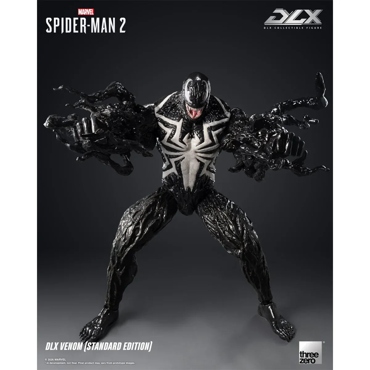 Threezero DLX Marvel's Spider-Man 2 Venom Standard Edition Action Figure