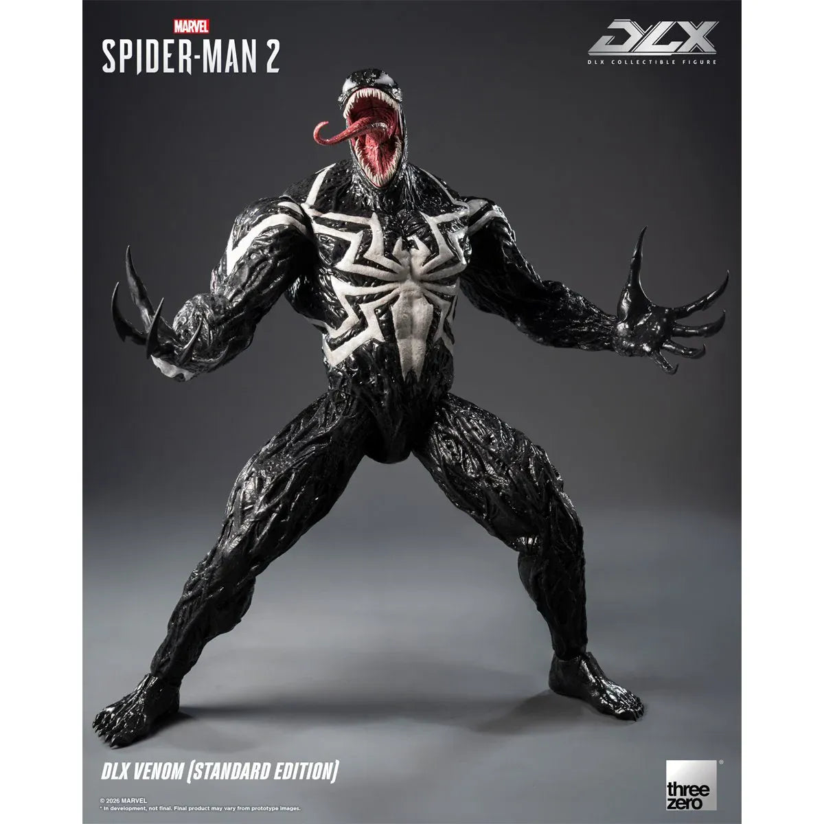 Threezero DLX Marvel's Spider-Man 2 Venom Standard Edition Action Figure