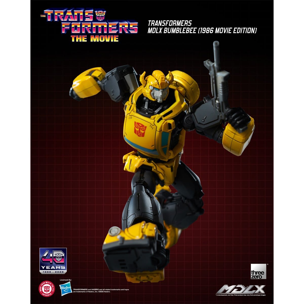 Threezero Transformers MDLX Bumblebee (1986 Movie Version) Action Figure