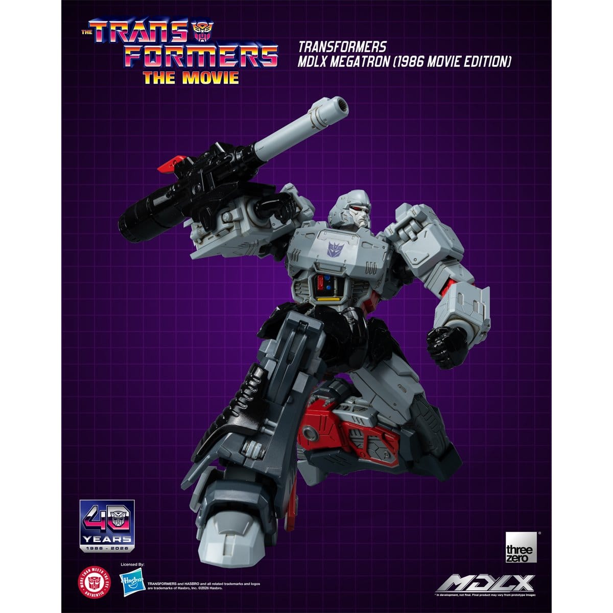 Threezero Transformers MDLX Megatron (1986 Movie Version) Action Figure