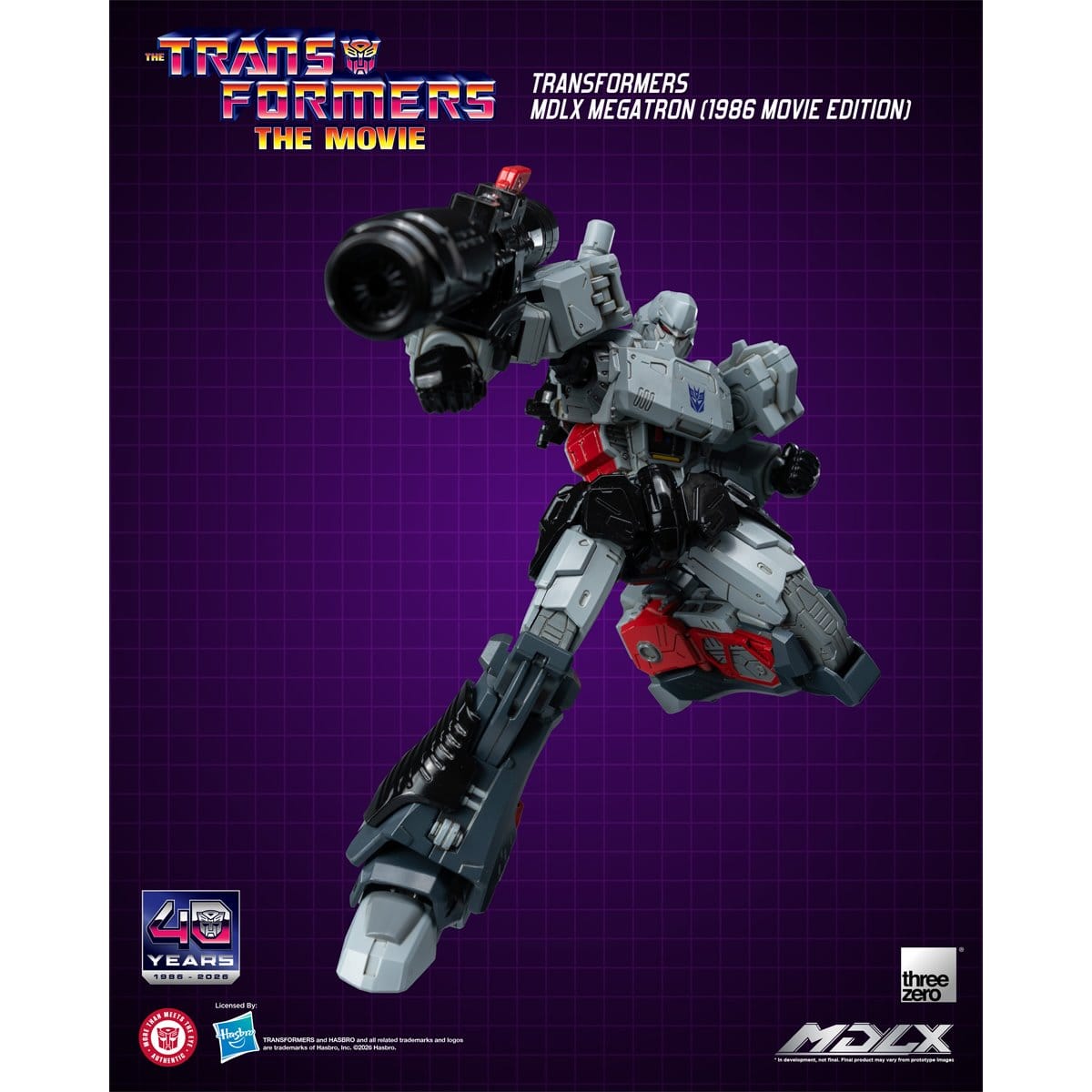 Threezero Transformers MDLX Megatron (1986 Movie Version) Action Figure