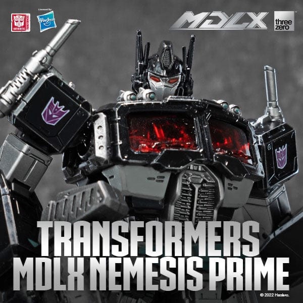 Threezero Transformers MDLX Nemesis Prime PX Previews Exclusive Action Figure