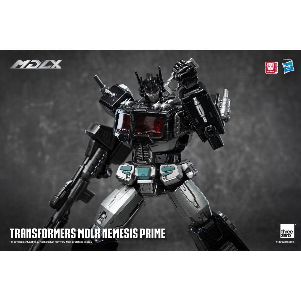 Threezero Transformers MDLX Nemesis Prime PX Previews Exclusive Action Figure