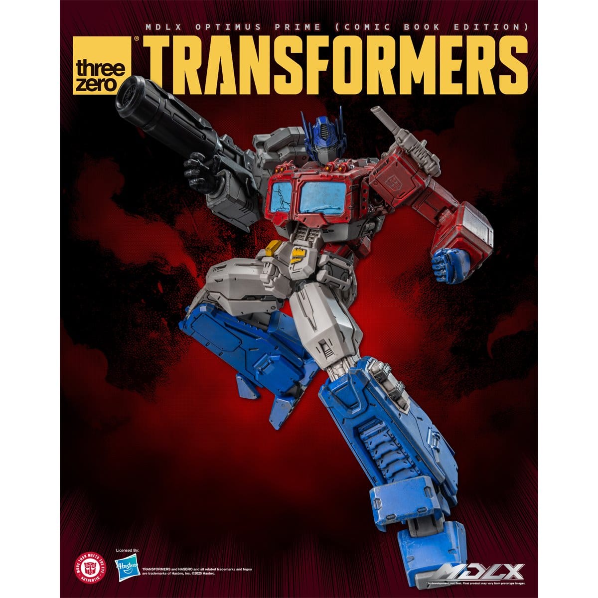 Threezero Transformers MDLX Optimus Prime (Comic Book Edition) Action Figure