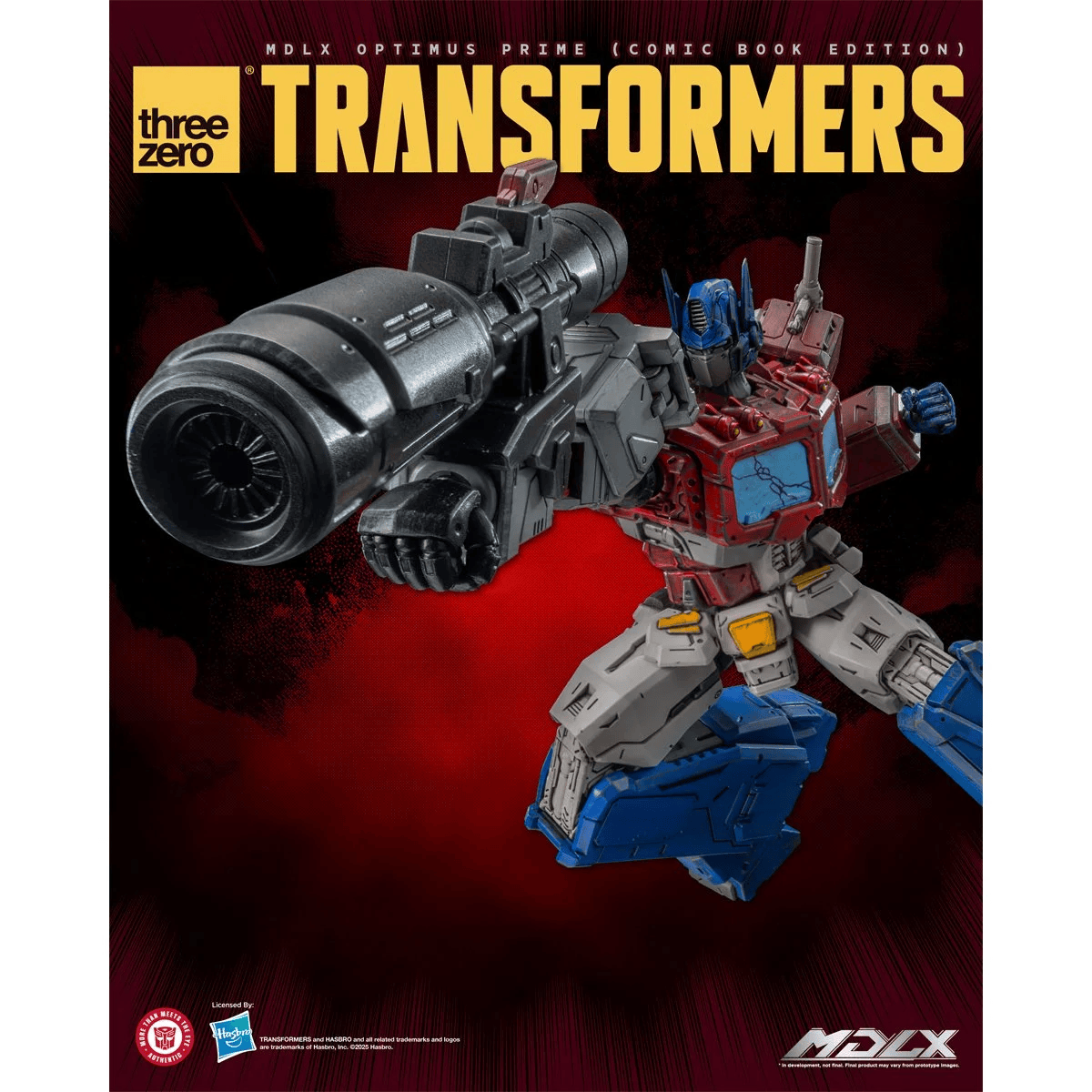 Threezero Transformers MDLX Optimus Prime (Comic Book Edition) Action Figure
