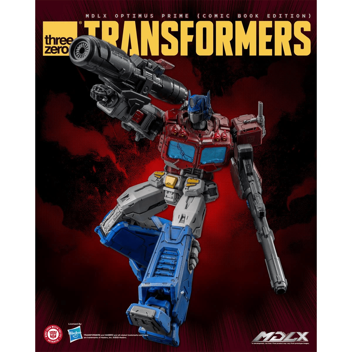 Threezero Transformers MDLX Optimus Prime (Comic Book Edition) Action Figure