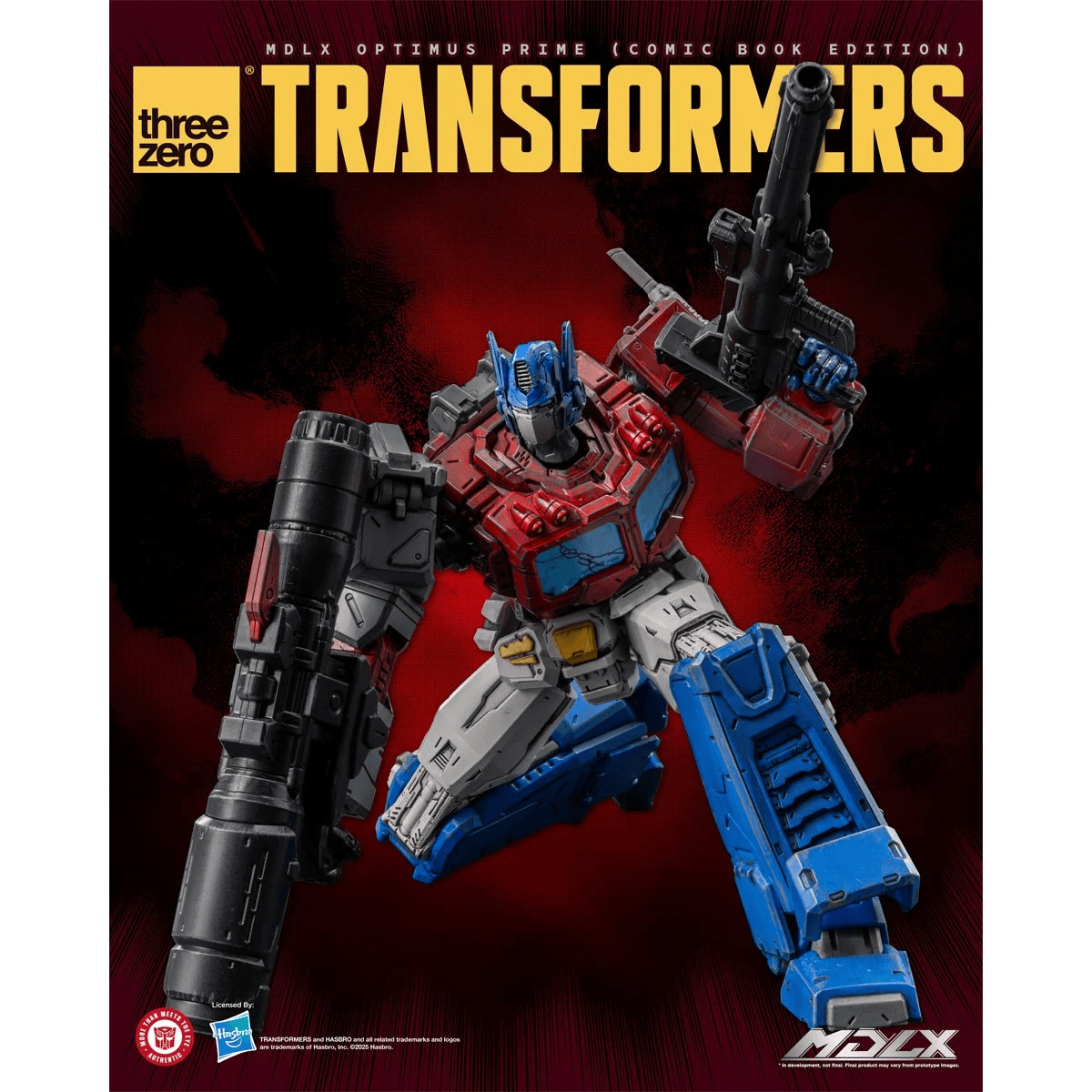 Threezero Transformers MDLX Optimus Prime (Comic Book Edition) Action Figure