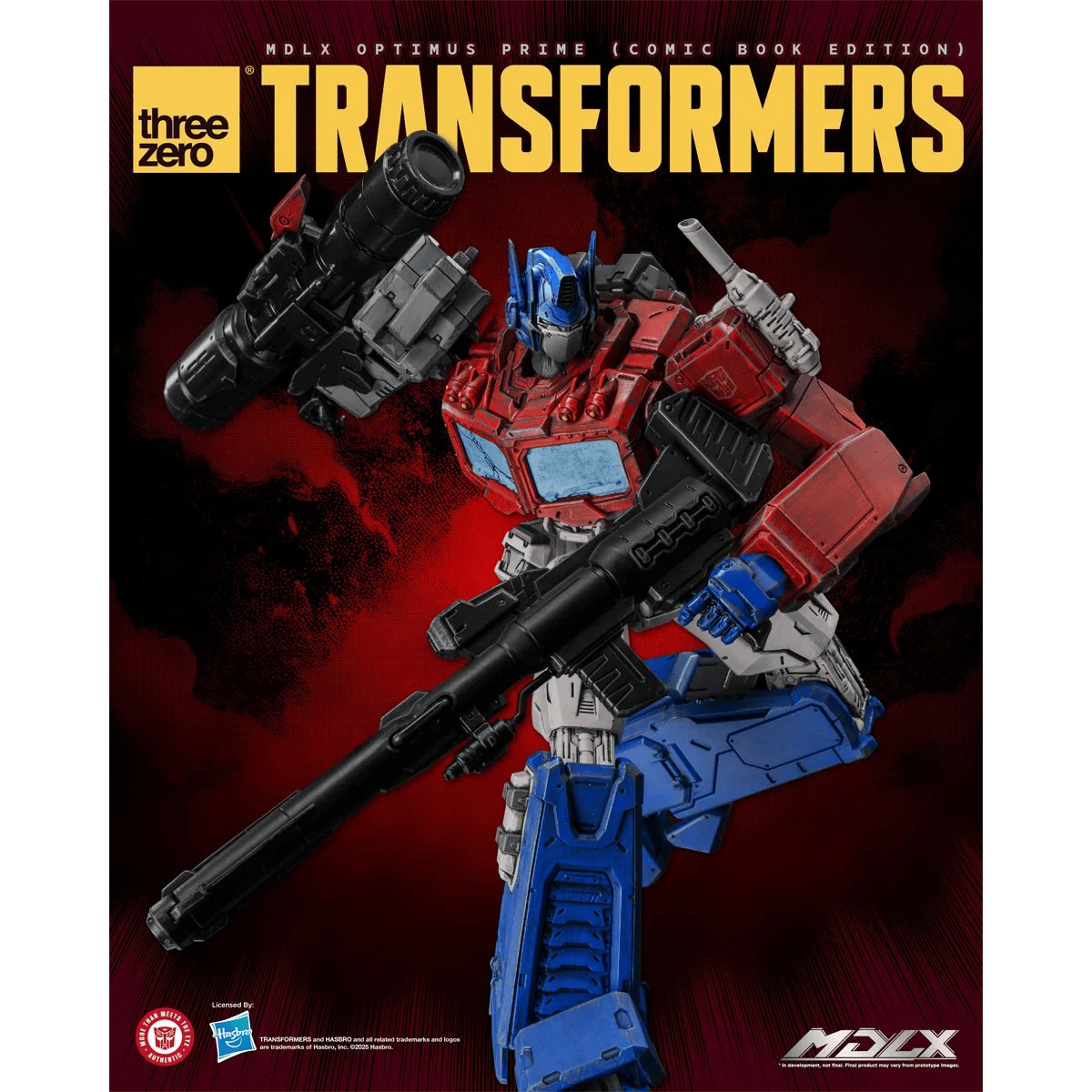Threezero Transformers MDLX Optimus Prime (Comic Book Edition) Action Figure