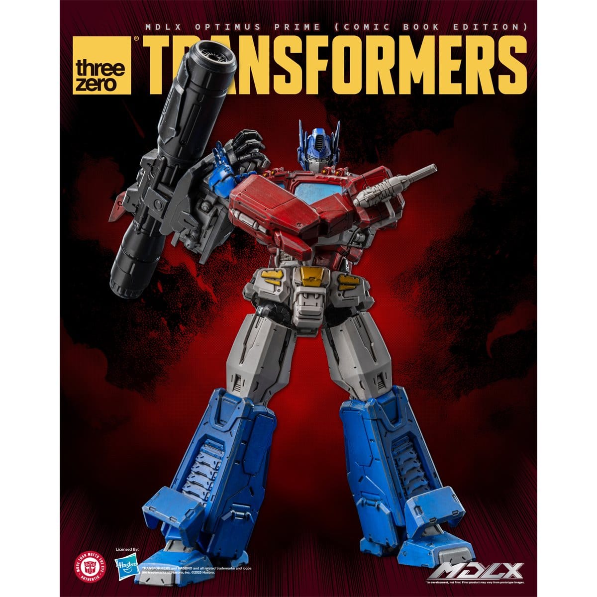Threezero Transformers MDLX Optimus Prime (Comic Book Edition) Action Figure