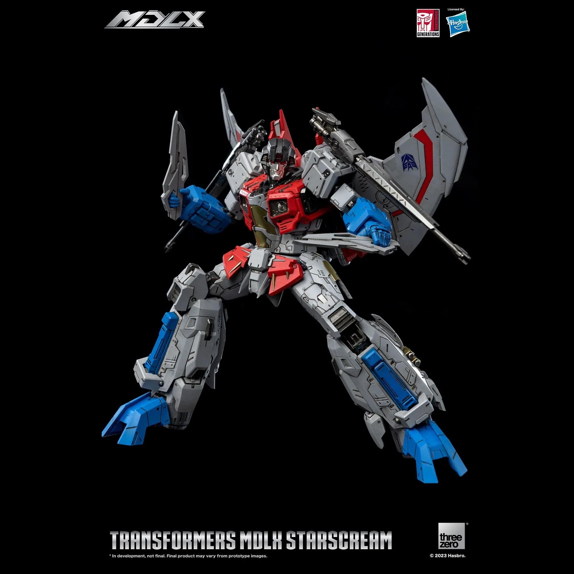 Threezero Transformers MDLX Starscream Action Figure