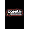 Titan Comics Conan Barbarian #1 3rd Print Foil Logo Dan Panosian Black & White Virgin Variant