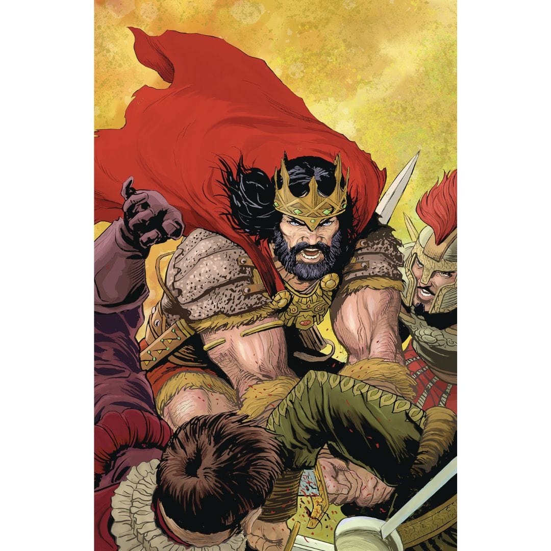 Titan Comics Conan Barbarian #5 6 7 8 Patch Zircher Virgin Variant Pack