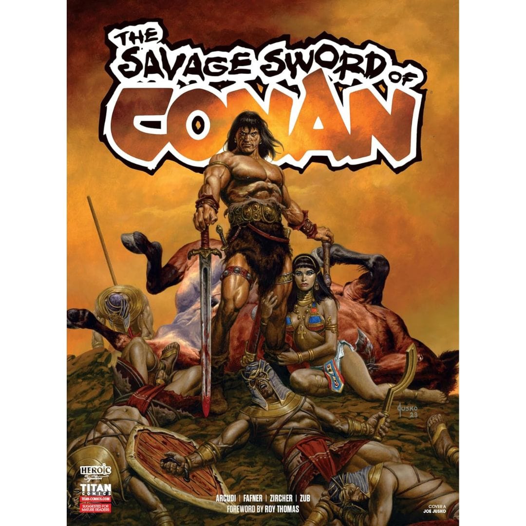 Titan Comics Savage Sword Of Conan #1 (Of 6) Cover A Joe Jusko