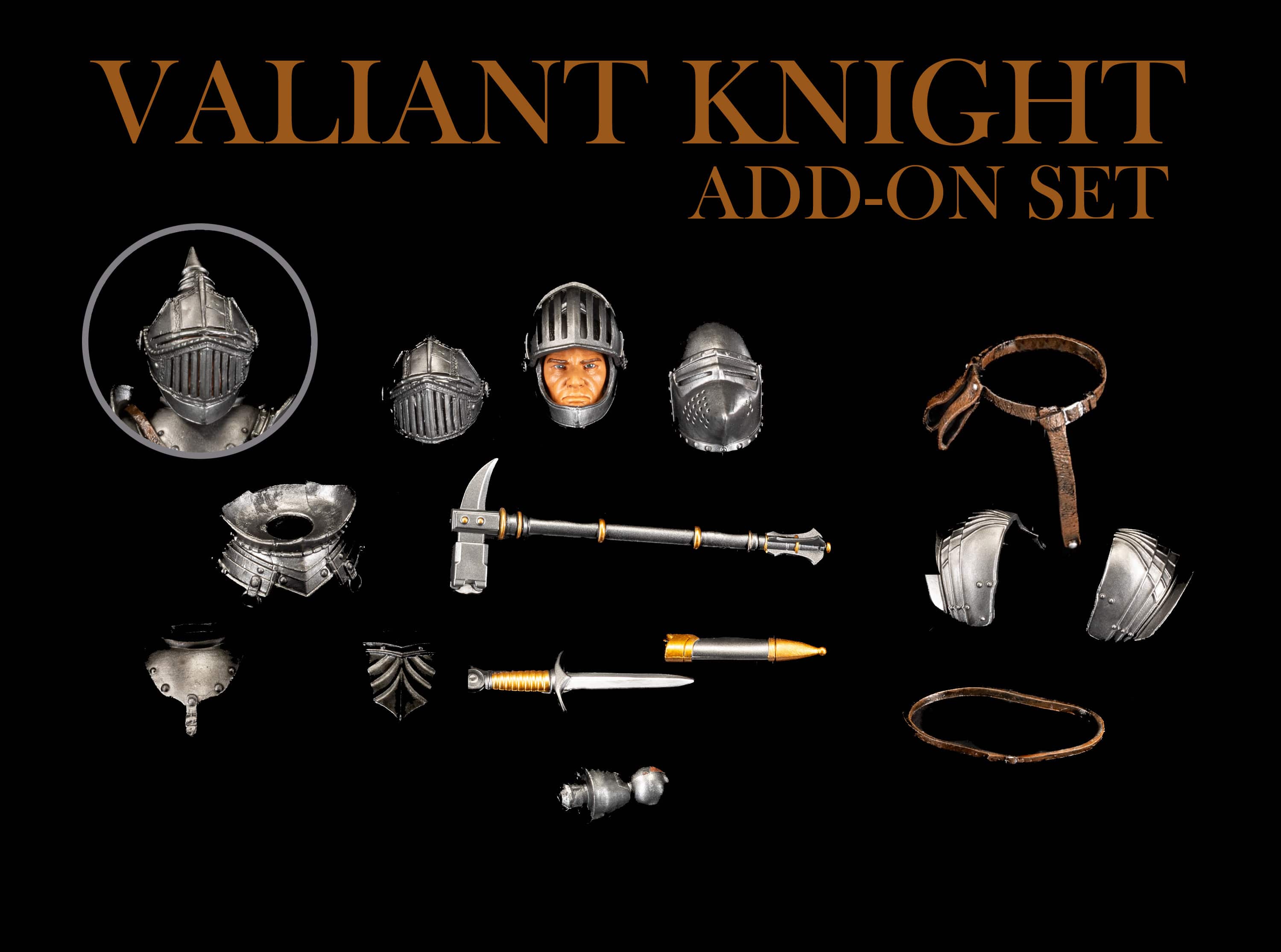 Mythic Legions Reinforcements 3 Valiant Knight Add-On Set