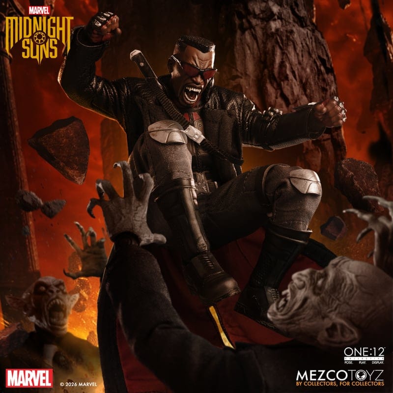 One:12 Collective Midnight Suns Blade Action Figure