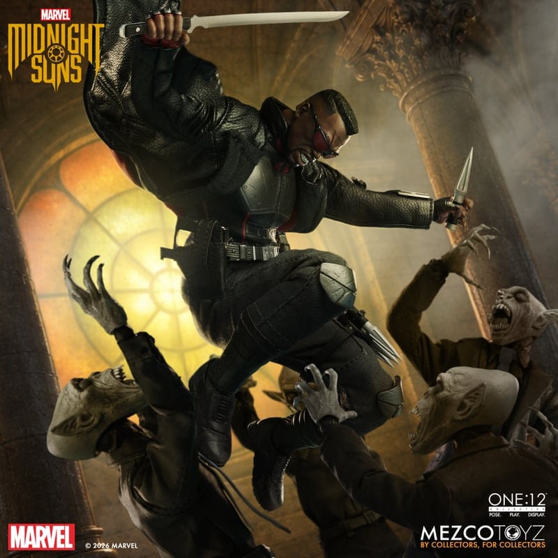 One:12 Collective Midnight Suns Blade Action Figure