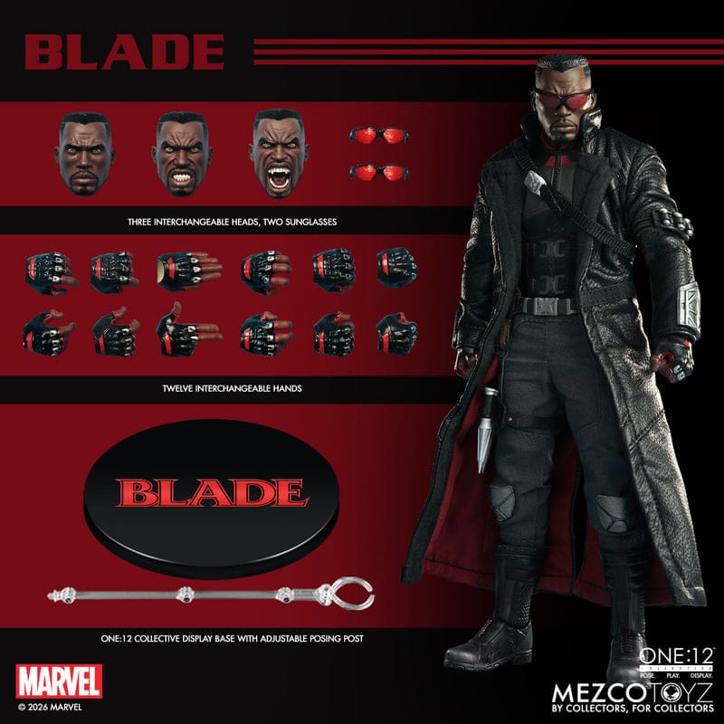 One:12 Collective Midnight Suns Blade Action Figure