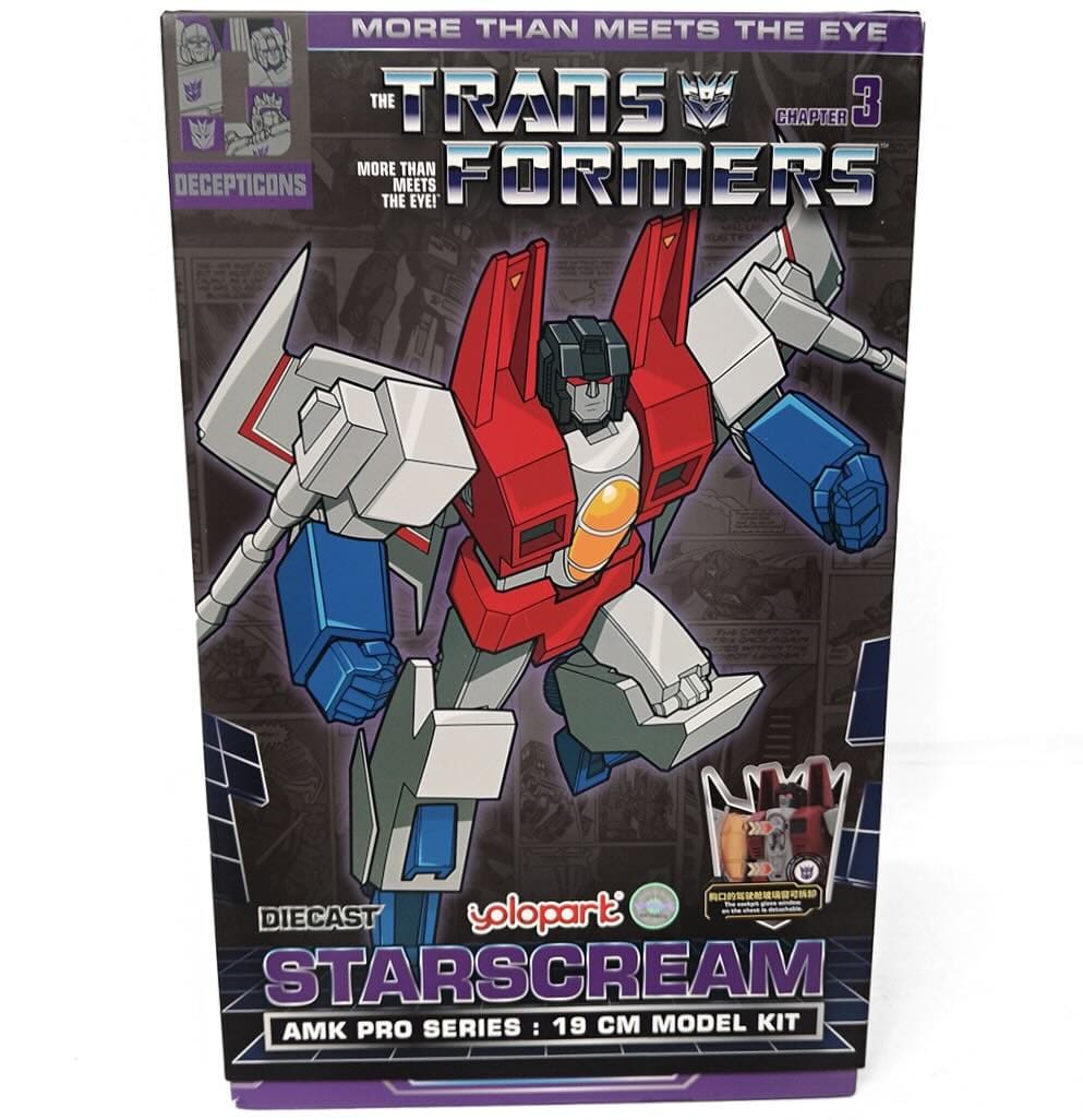 Yolopark AMK PRO Series Transformers G1 Starscream Model Kit