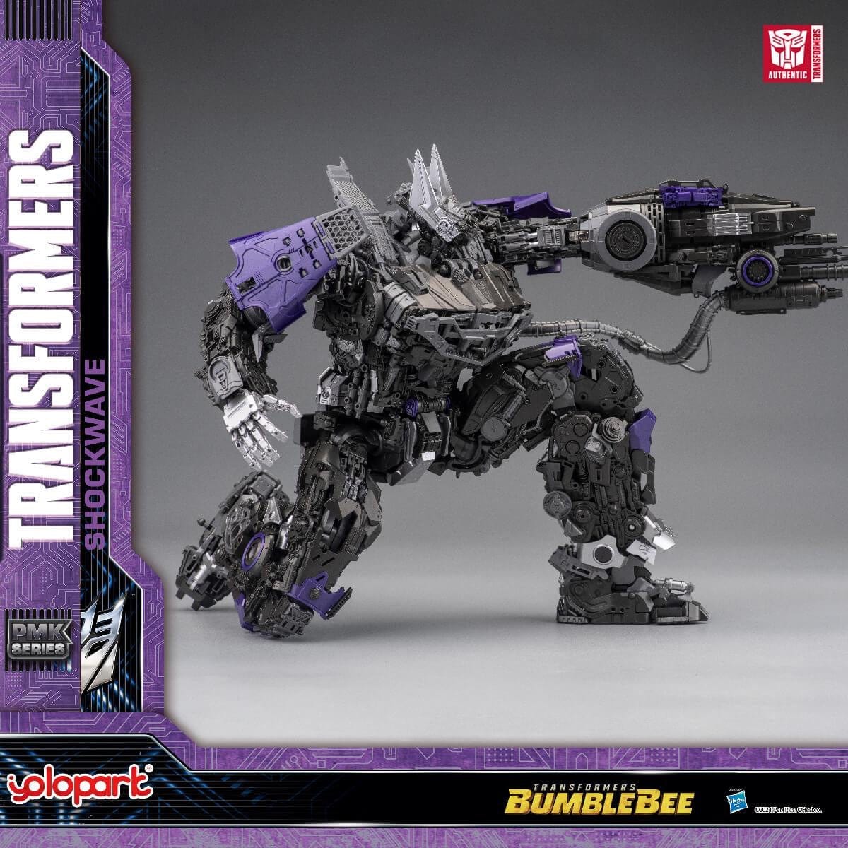 Yolopark PMK Series Transformers: Bumblebee Shockwave Model Kit