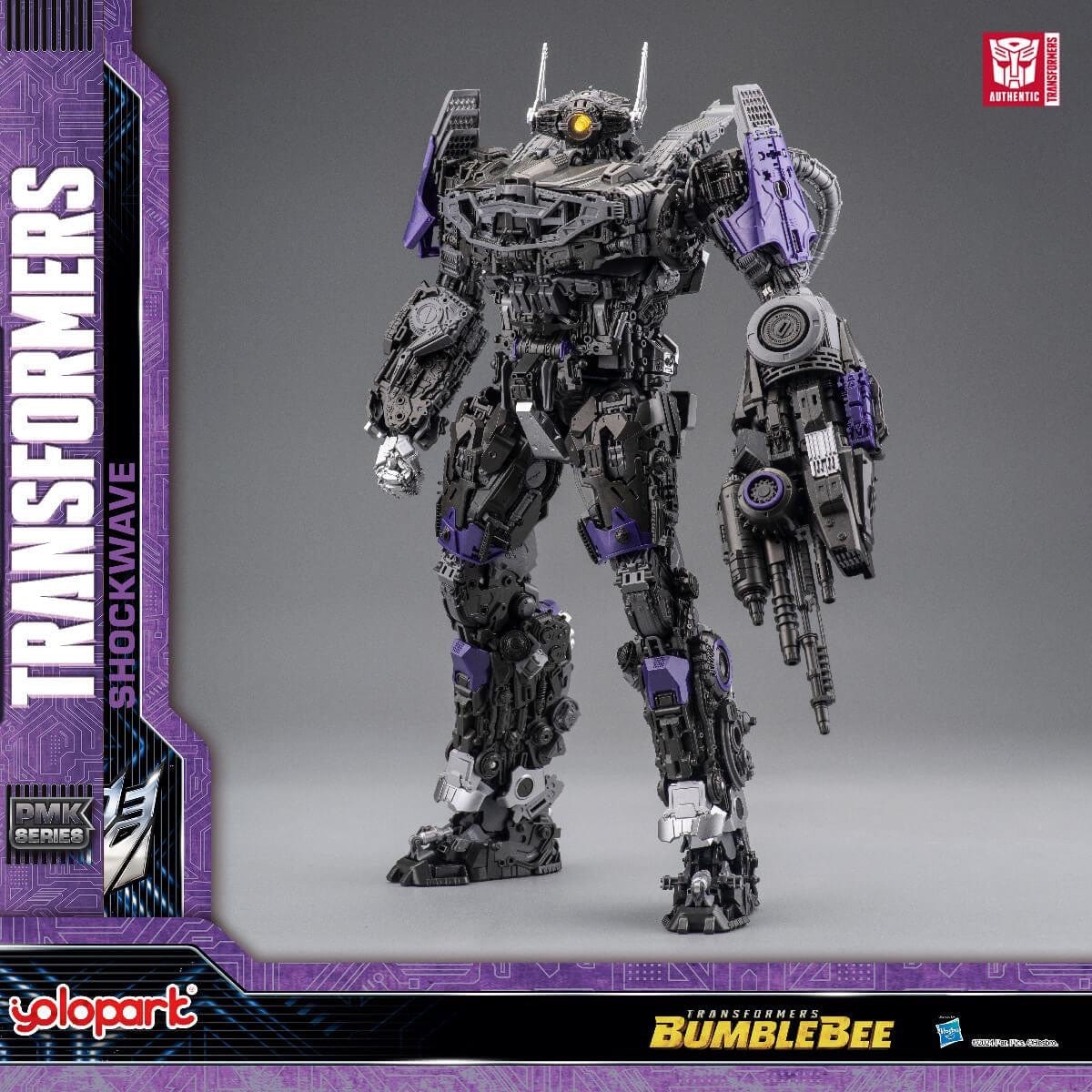 Yolopark PMK Series Transformers: Bumblebee Shockwave Model Kit