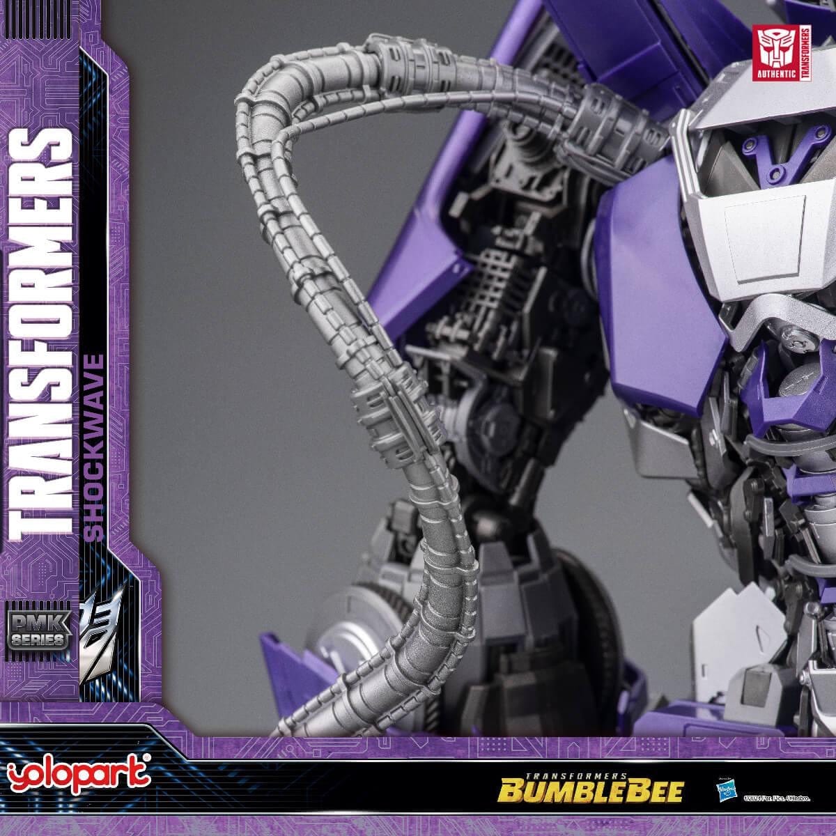 Yolopark PMK Series Transformers: Bumblebee Shockwave Model Kit