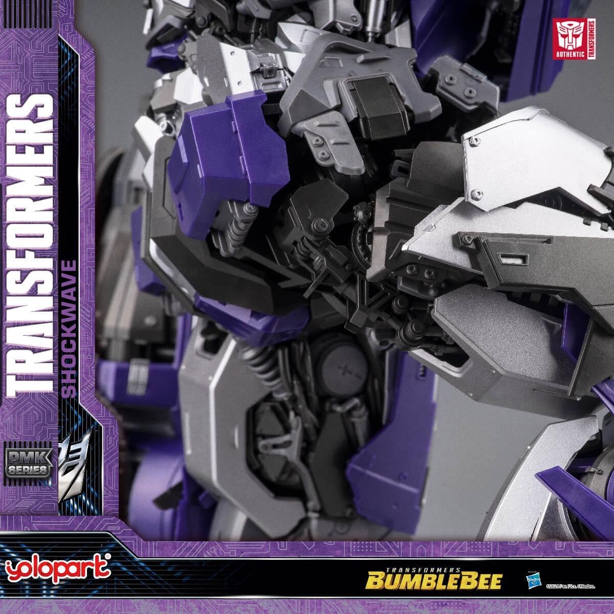 Yolopark PMK Series Transformers: Bumblebee Shockwave Model Kit