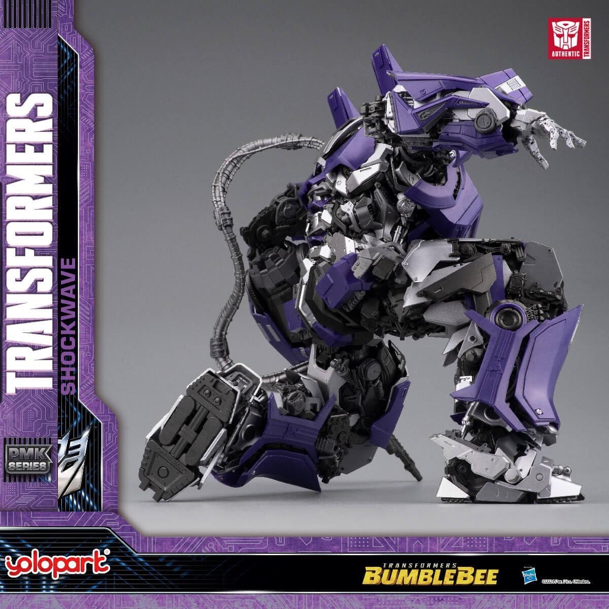 Yolopark PMK Series Transformers: Bumblebee Shockwave Model Kit