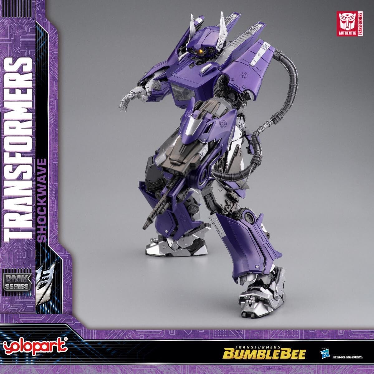 Yolopark PMK Series Transformers: Bumblebee Shockwave Model Kit