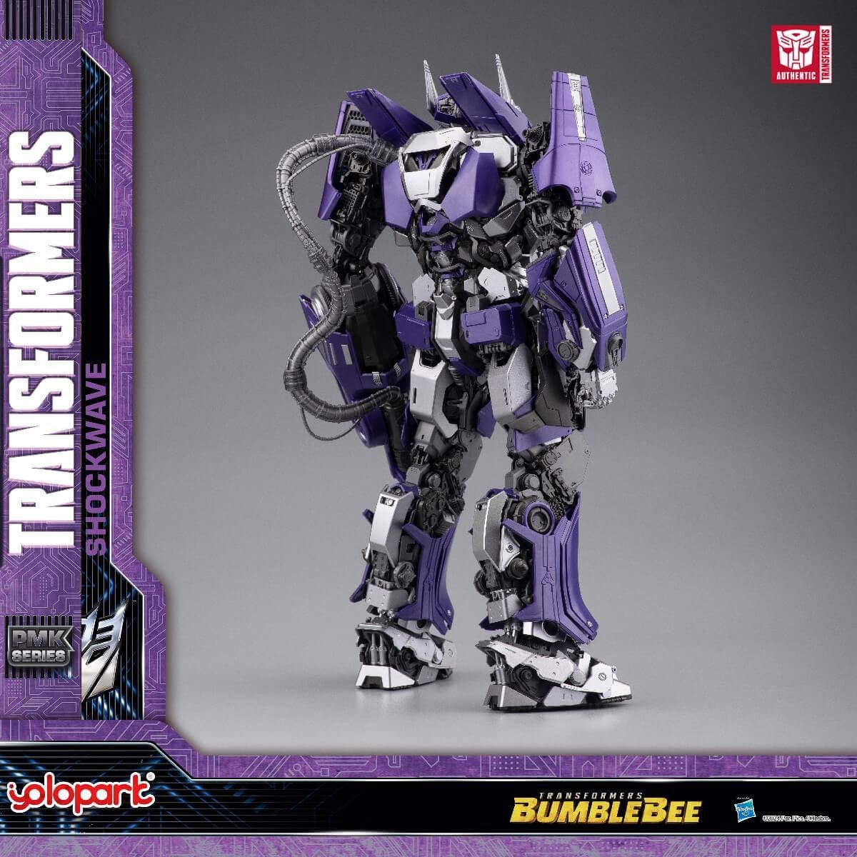 Yolopark PMK Series Transformers: Bumblebee Shockwave Model Kit