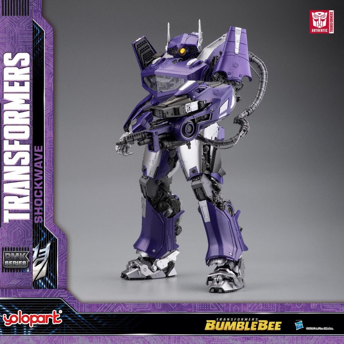 Yolopark PMK Series Transformers: Bumblebee Shockwave Model Kit
