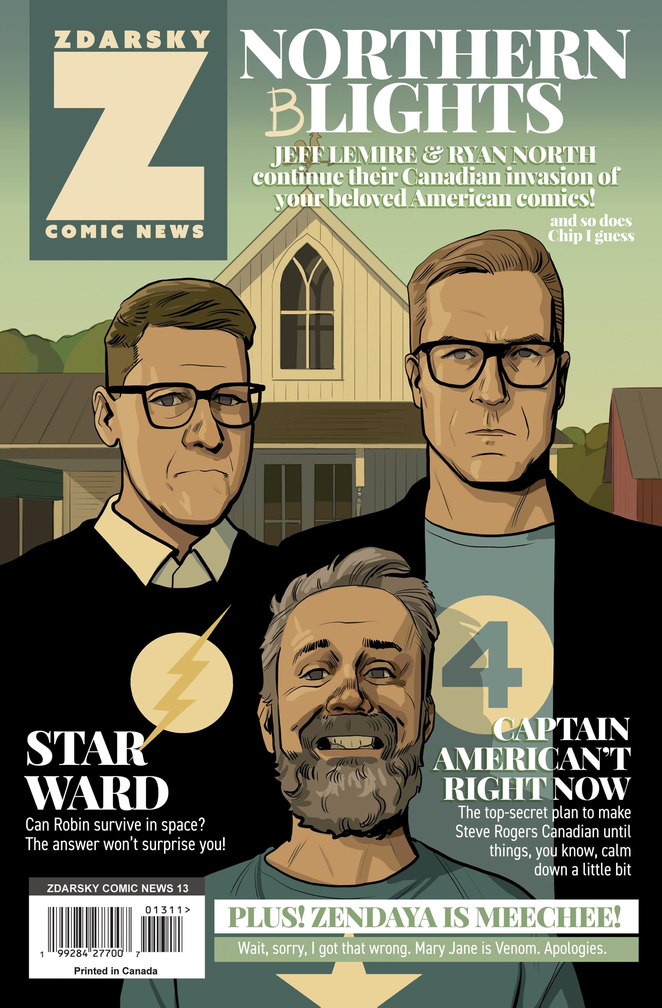 Zdarsco, Inc. Zdarsky Comic News #13