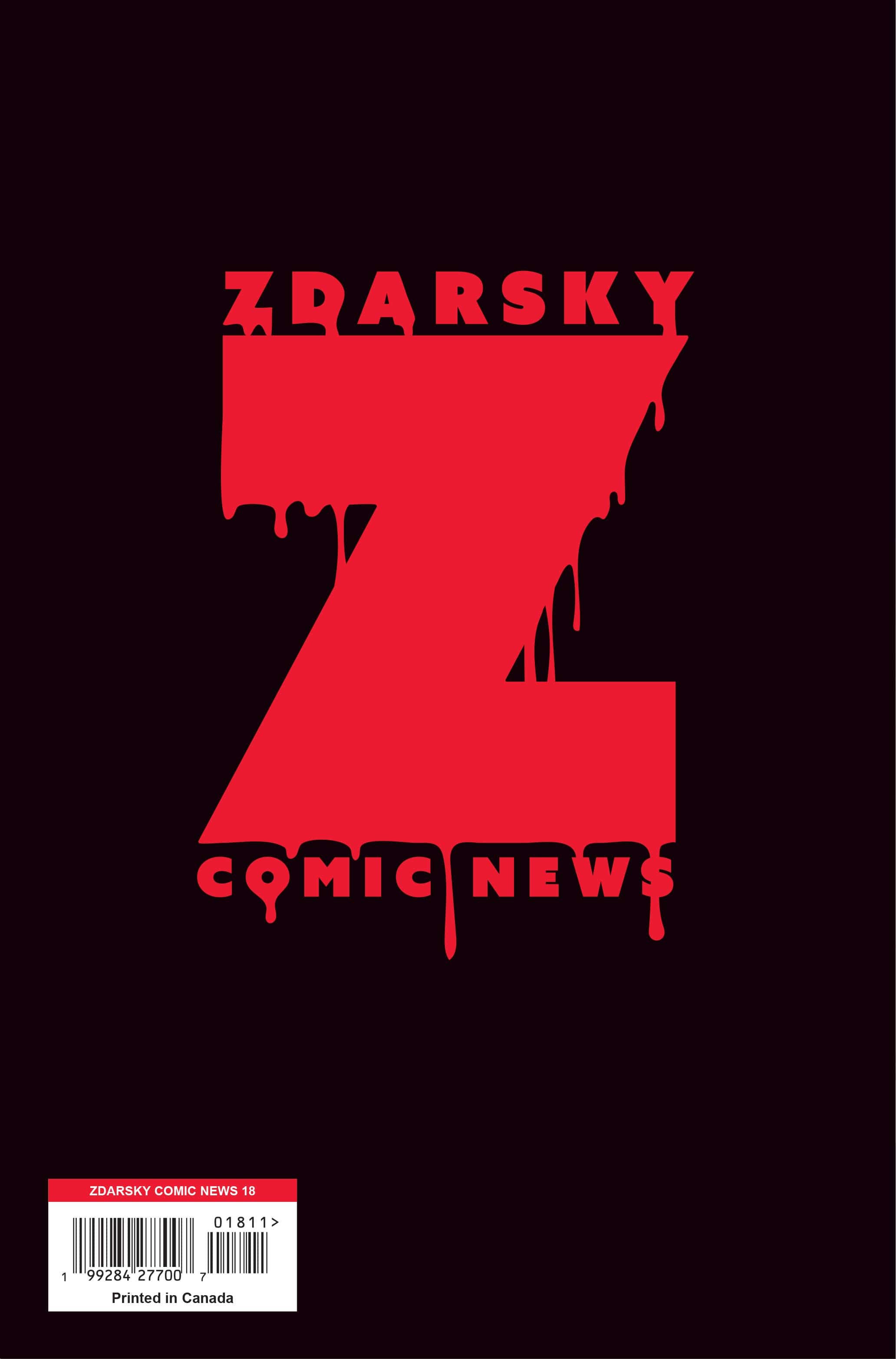 Zdarsco, Inc. Zdarsky Comic News #18