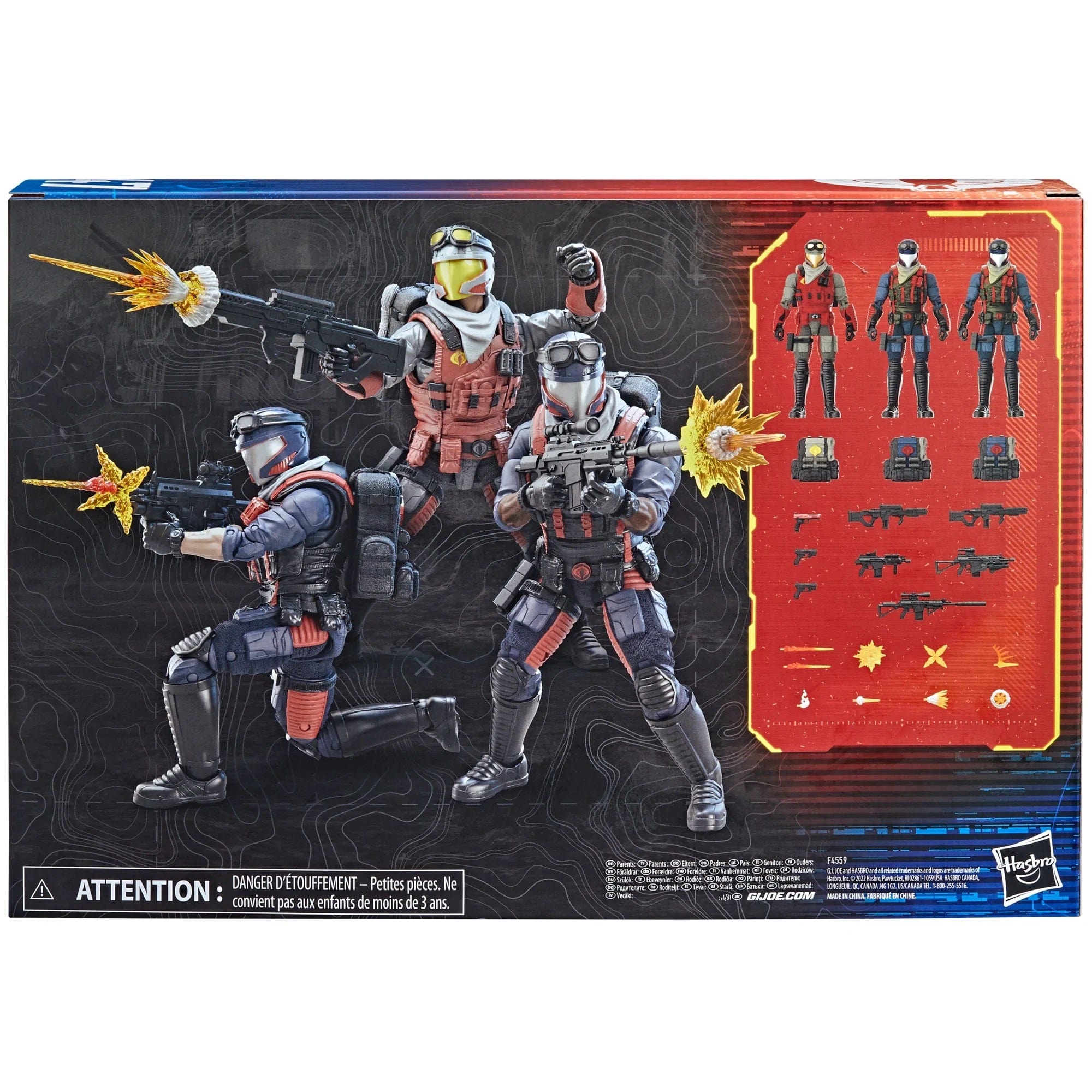 Hasbro G.I. Joe Classified Series Cobra Viper Officer & Vipers Action Figures